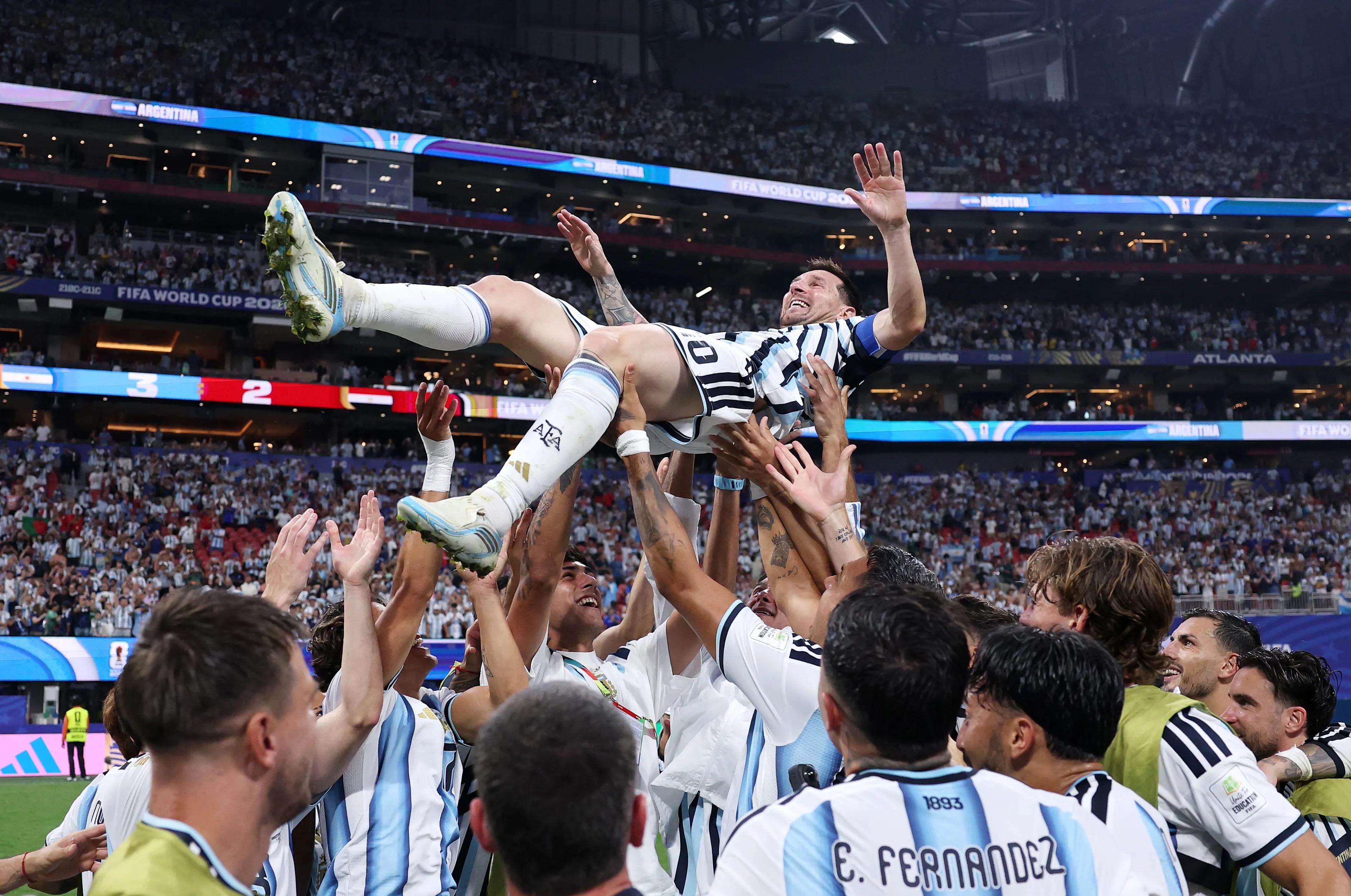Argentina pull off a miracle in 14 minutes
