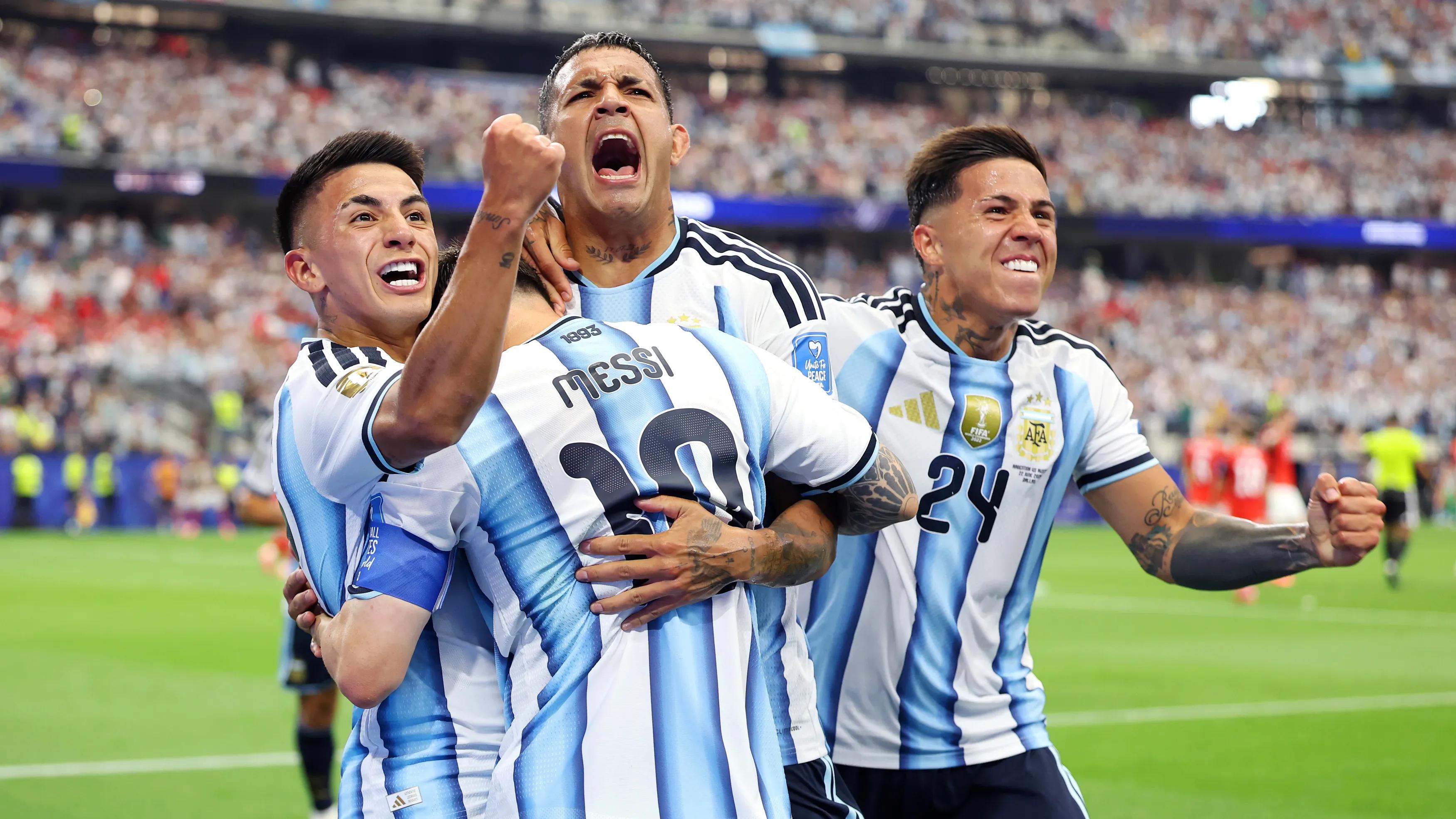 Continental heavyweights collide as Argentina face Egypt