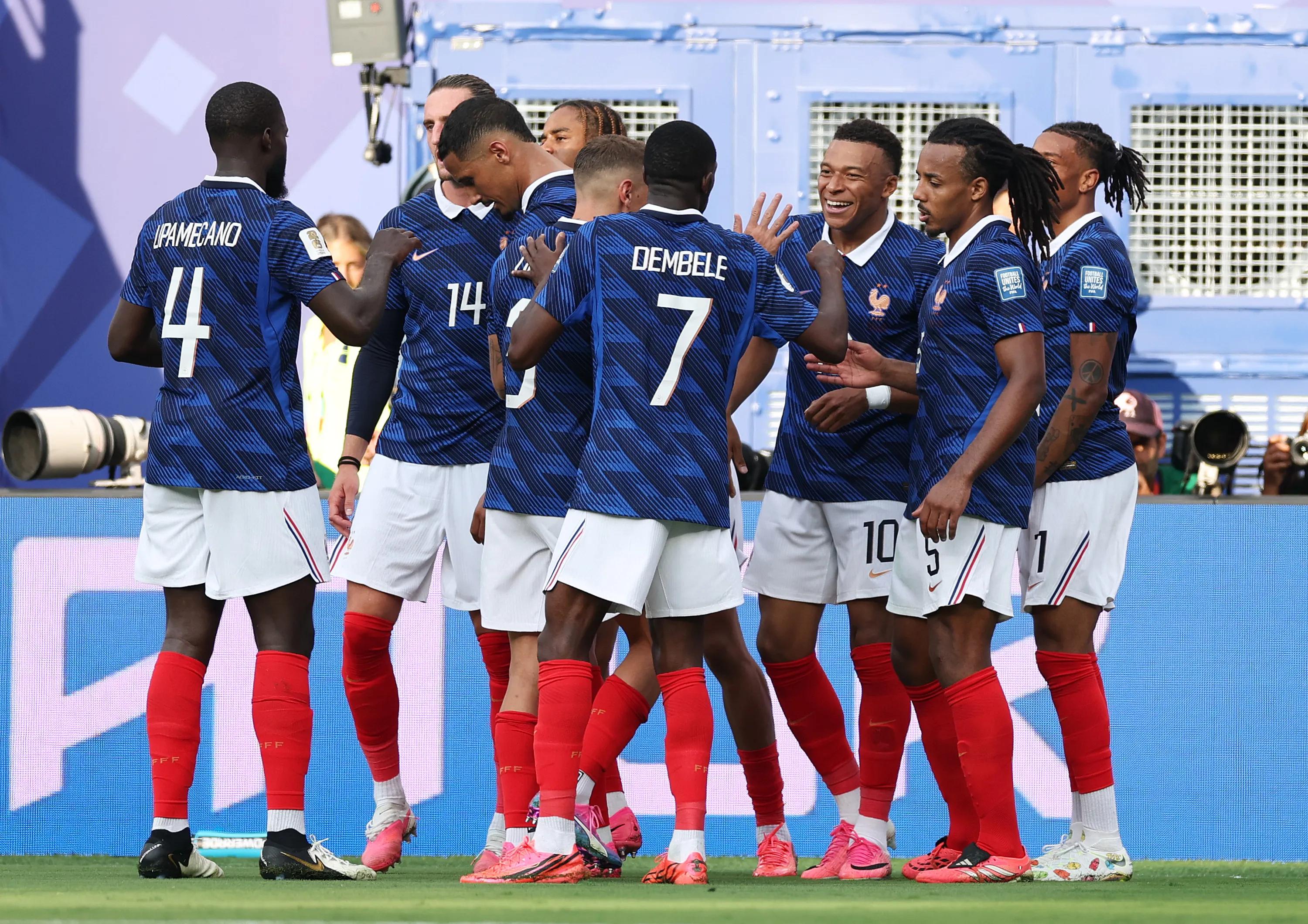 France's road to the semi-finals