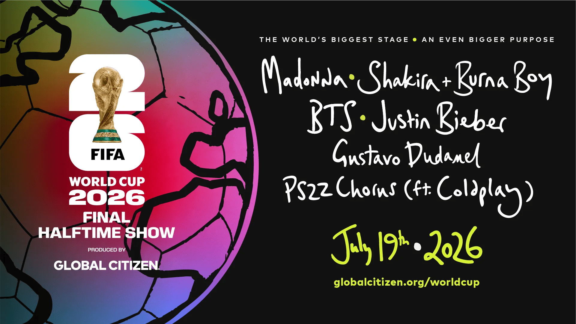 Justin Bieber to co-headline Final Halftime Show with Madonna, Shakira and BTS 